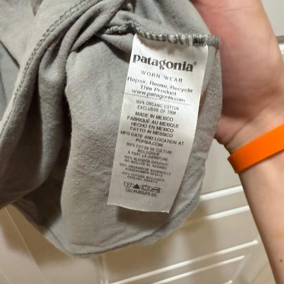 Patagonia Graphic T-Shirt Organic Cotton Tee Casual Top‎ Medium - Picture 4 of 7